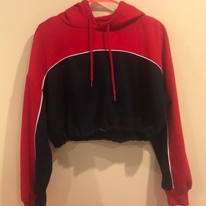 Cropped hoodie